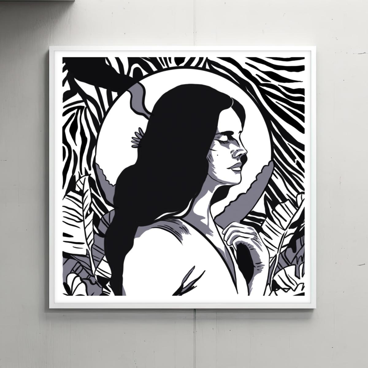 Black / White Noir Swag Print Volsew Paris – image 3