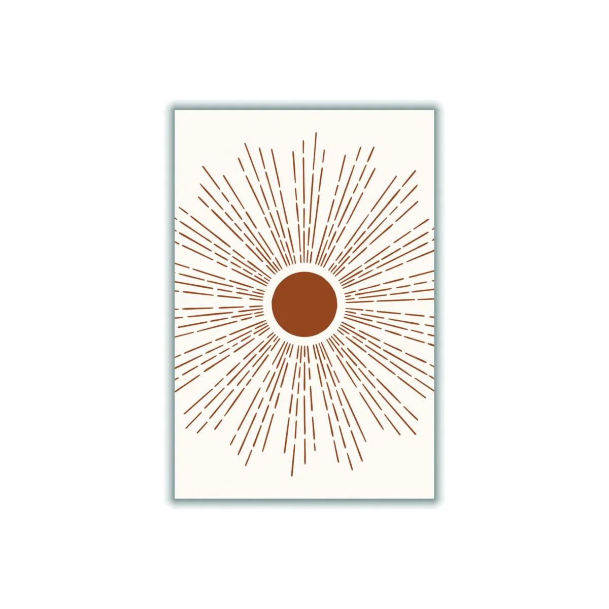 Brown Sun 2 Small Stanley Print House – image 1