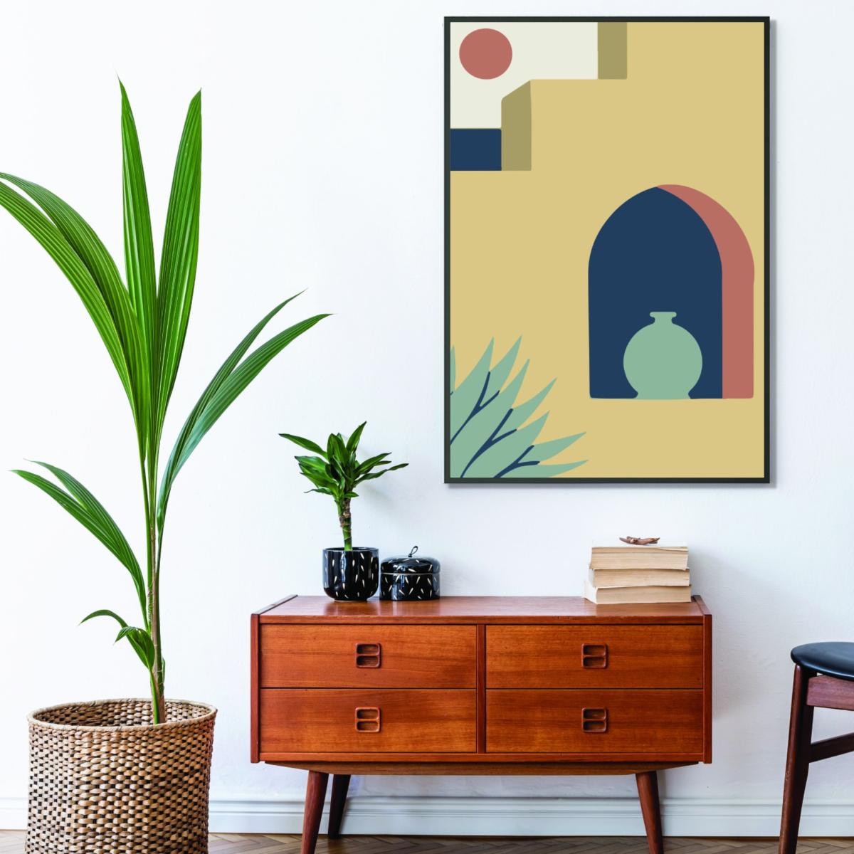 Neutrals Boho Minimal Design #3 A3 297 X 420Mm Stanley Print House – image 3