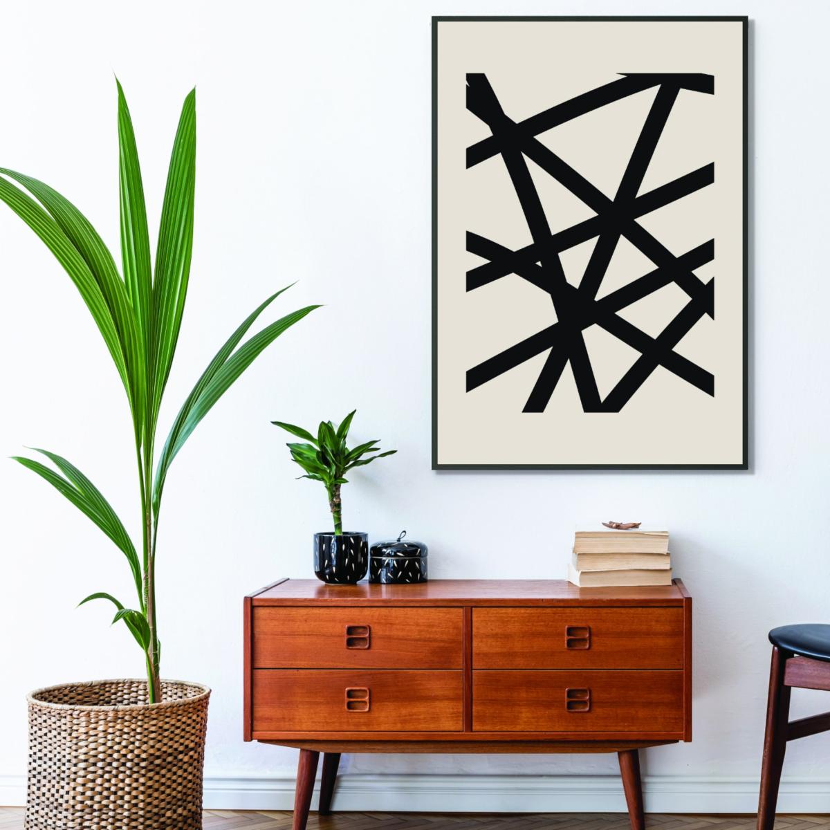 Minimal Black Expression #2 Extra Large Stanley Print House – image 3