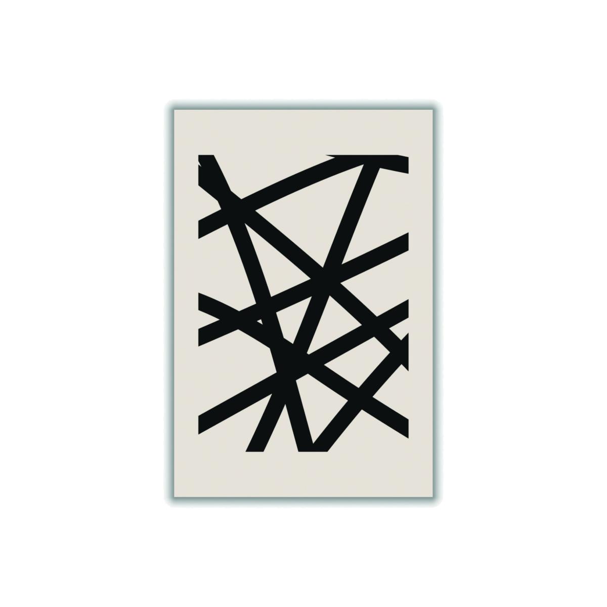 Minimal Black Expression #2 Extra Large Stanley Print House – image 1
