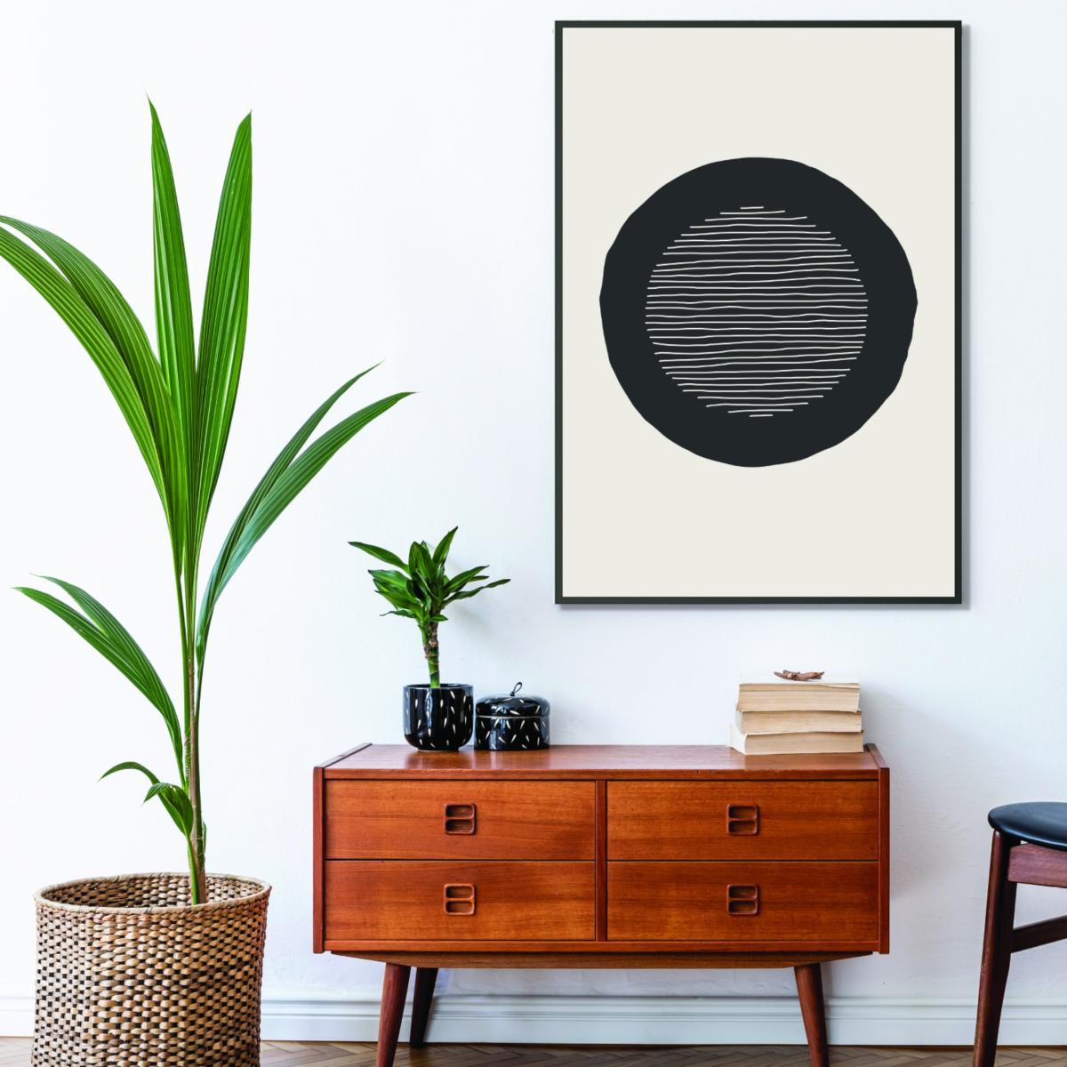 Black Circle Vibe Series #3 A4 210 X 297Mm Stanley Print House – image 3