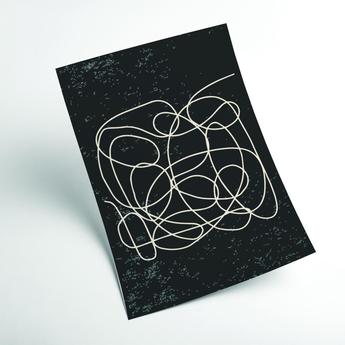 Black And White Lines #1 Medium Stanley Print House – image 2