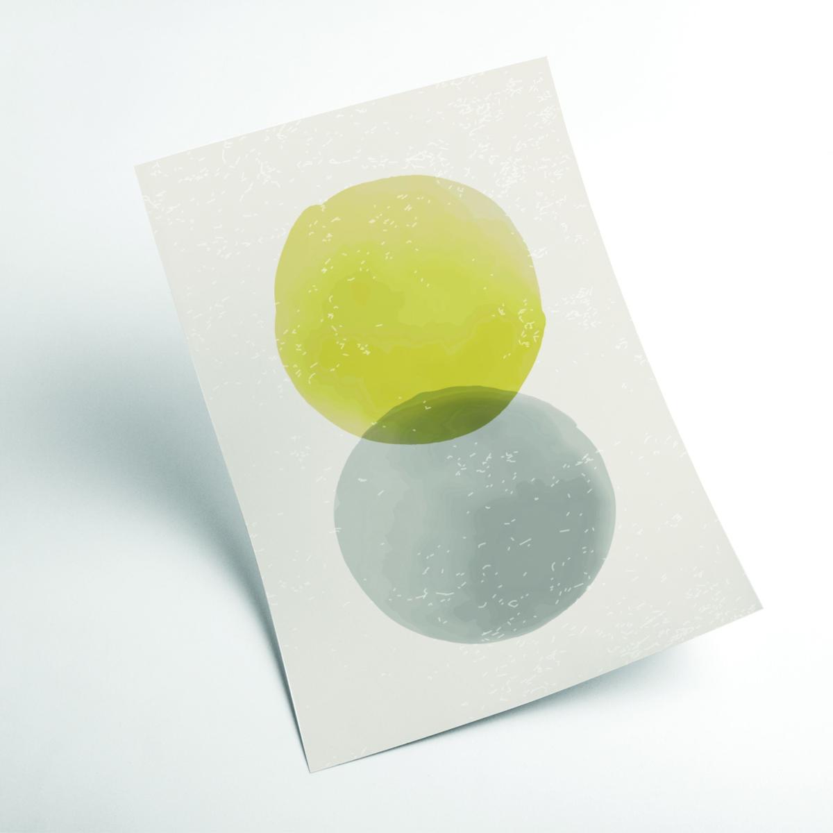 Yellow / Orange Watercolor Minimal Set #2 Xxs Stanley Print House – image 2