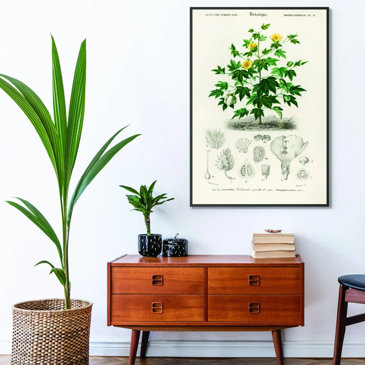 Green Sea Island Cotton A4 210 X 297Mm Stanley Print House – image 3
