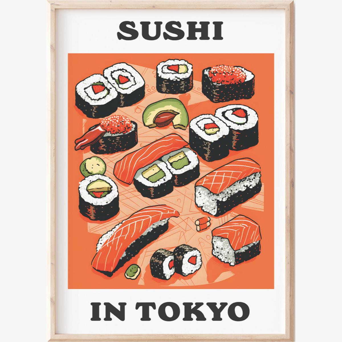 Red Sushi In Tokyo Sofe Store