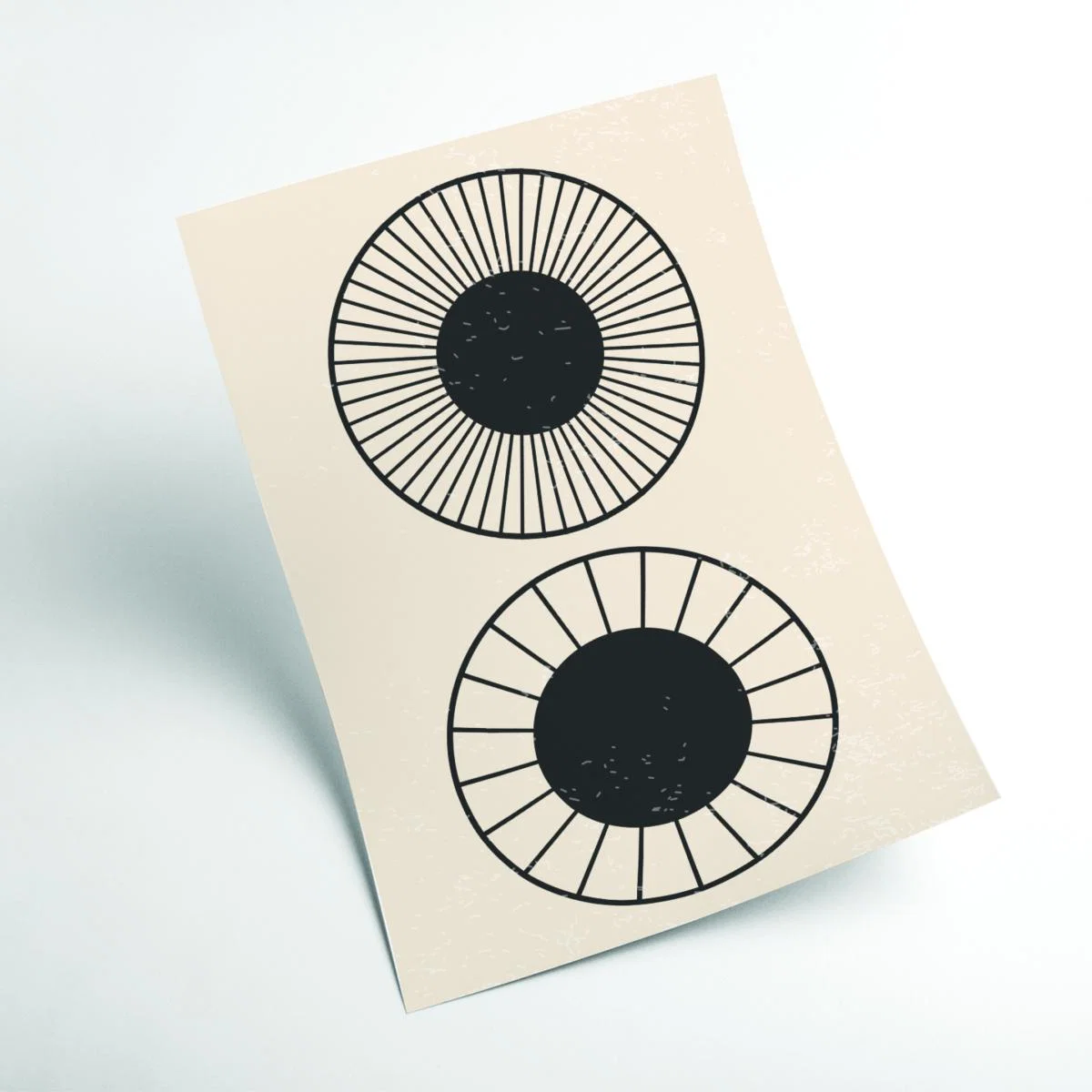 Black Circles! Extra Large Stanley Print House – image 2