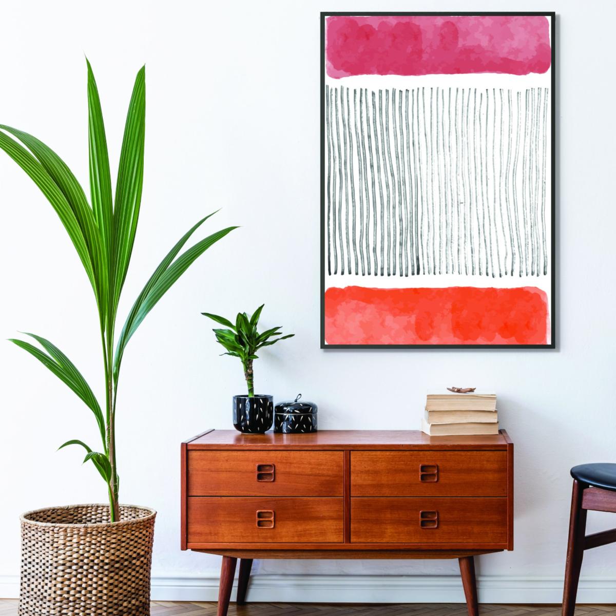 Watercolor Lines Series #4 A3 297 X 420Mm Stanley Print House – image 3