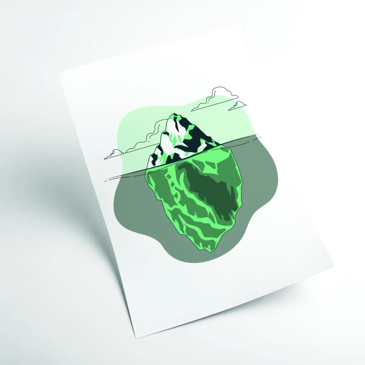 Green Iceberg Right Ahead Xxs Stanley Print House – image 2