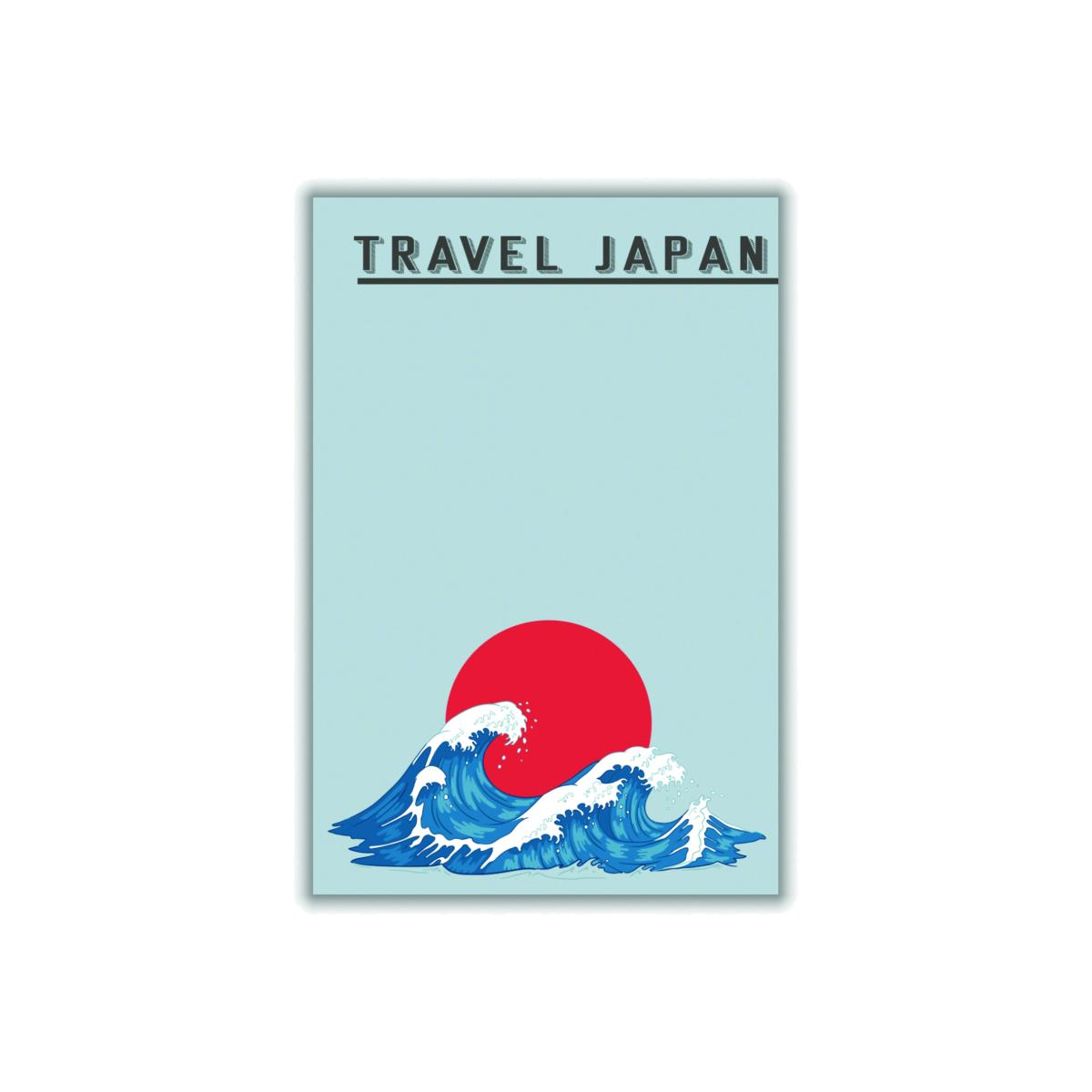 Blue Japanese Waves Xxs Stanley Print House – image 1
