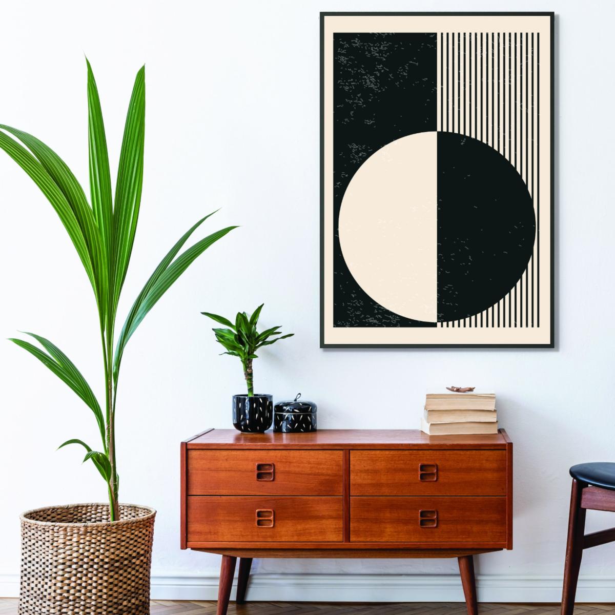 Black And White Planets Series #3 Medium Stanley Print House – image 3