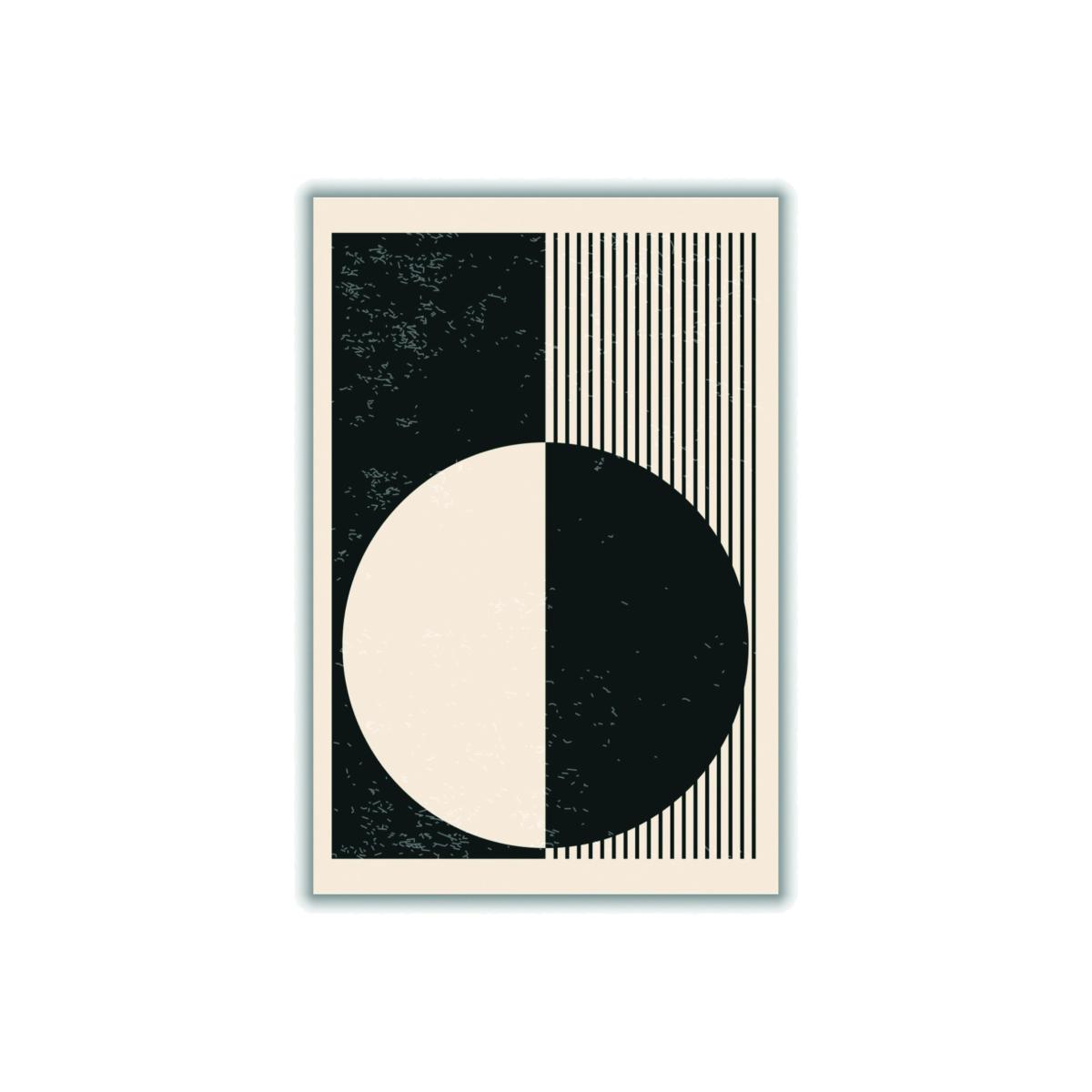 Black And White Planets Series #3 Medium Stanley Print House – image 1