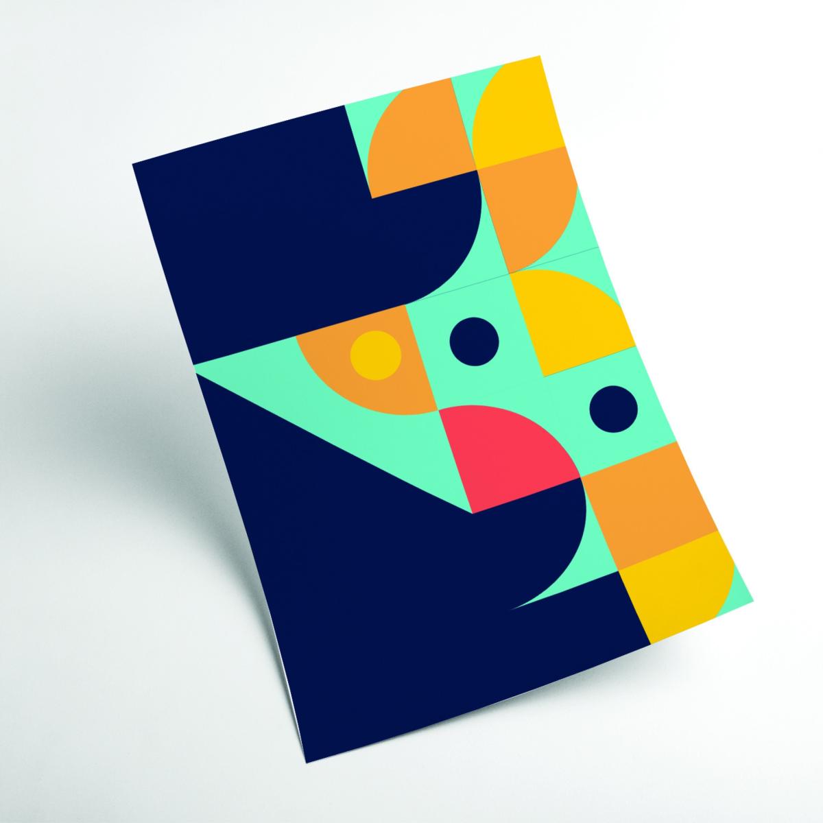 Bold Bauhaus Series #3 A1 594 X 841Mm Stanley Print House – image 2