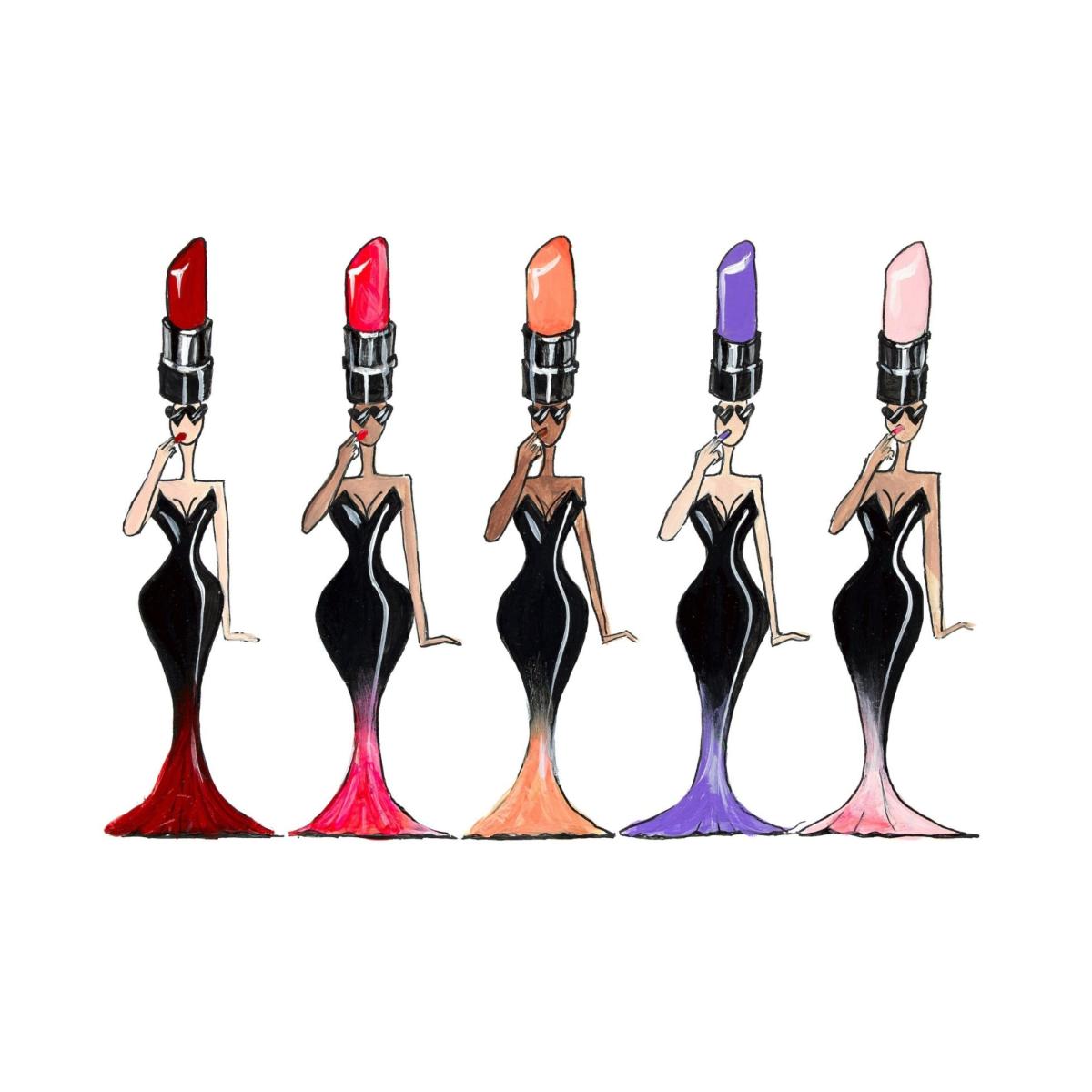 Getting Lippy Darling | A4 | 210 X 297Mm | Charlotte Posner – image 2