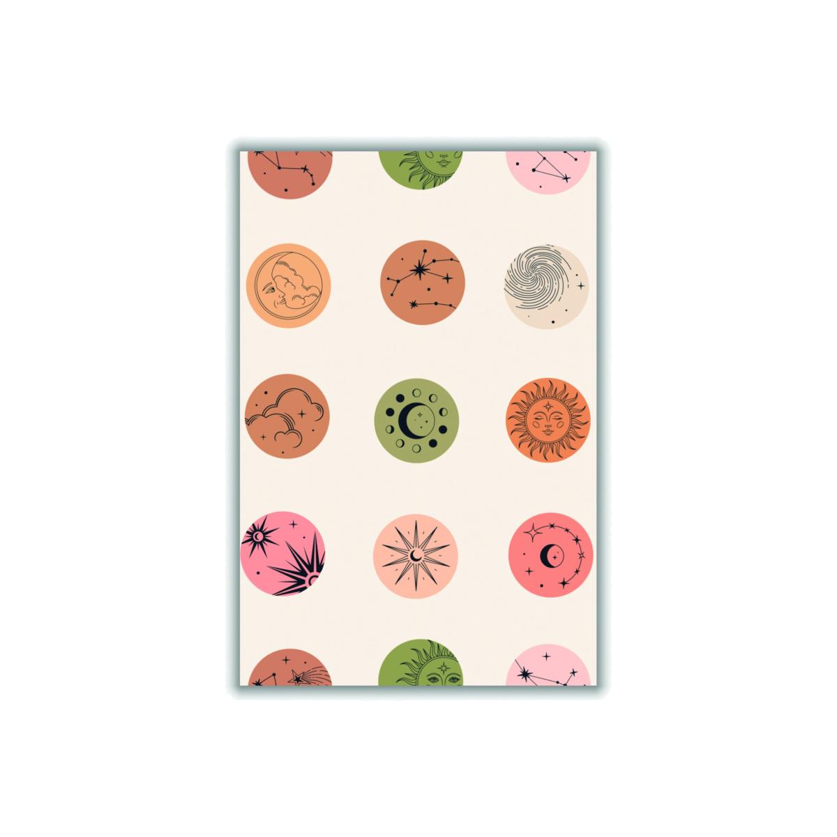 Rose Gold Sun & Moon Extra Small Stanley Print House – image 1