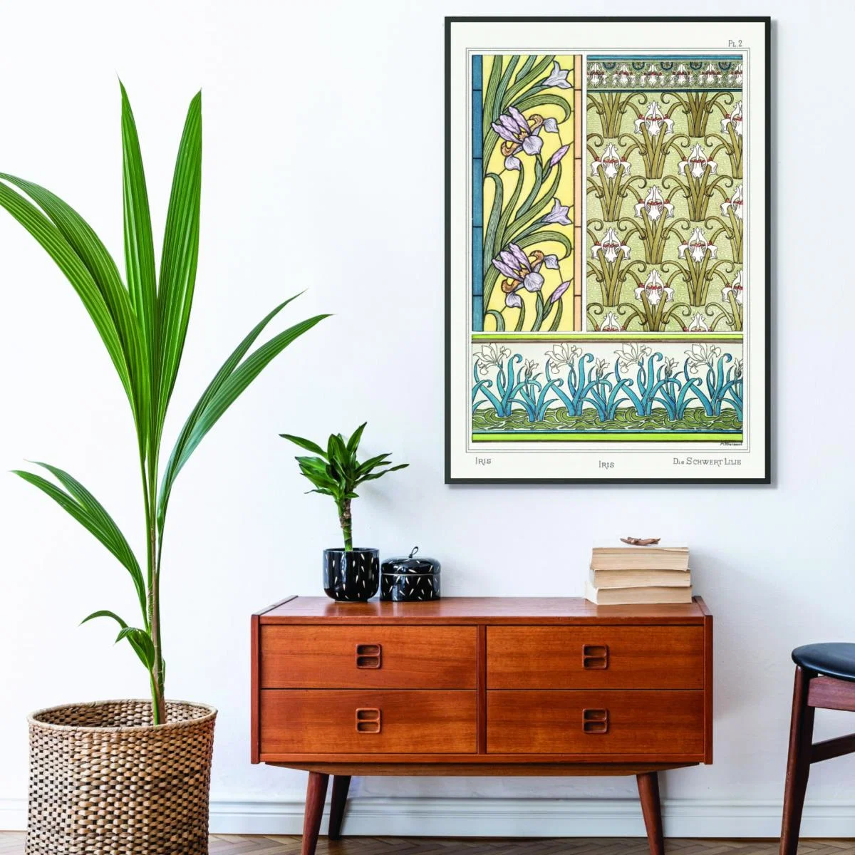 Green Iris Iii Print By Maurice Pillard Verneuil A3 297 X 420Mm Stanley Print House – image 3