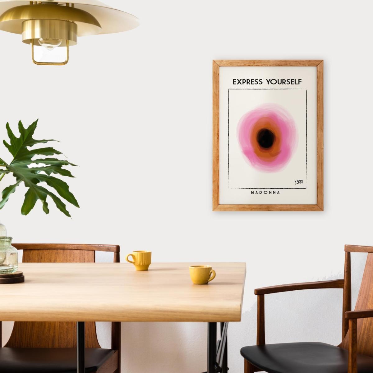 Express Yourself Retro Giclée Art Print A3 297 X 420Mm Fanclub – image 2