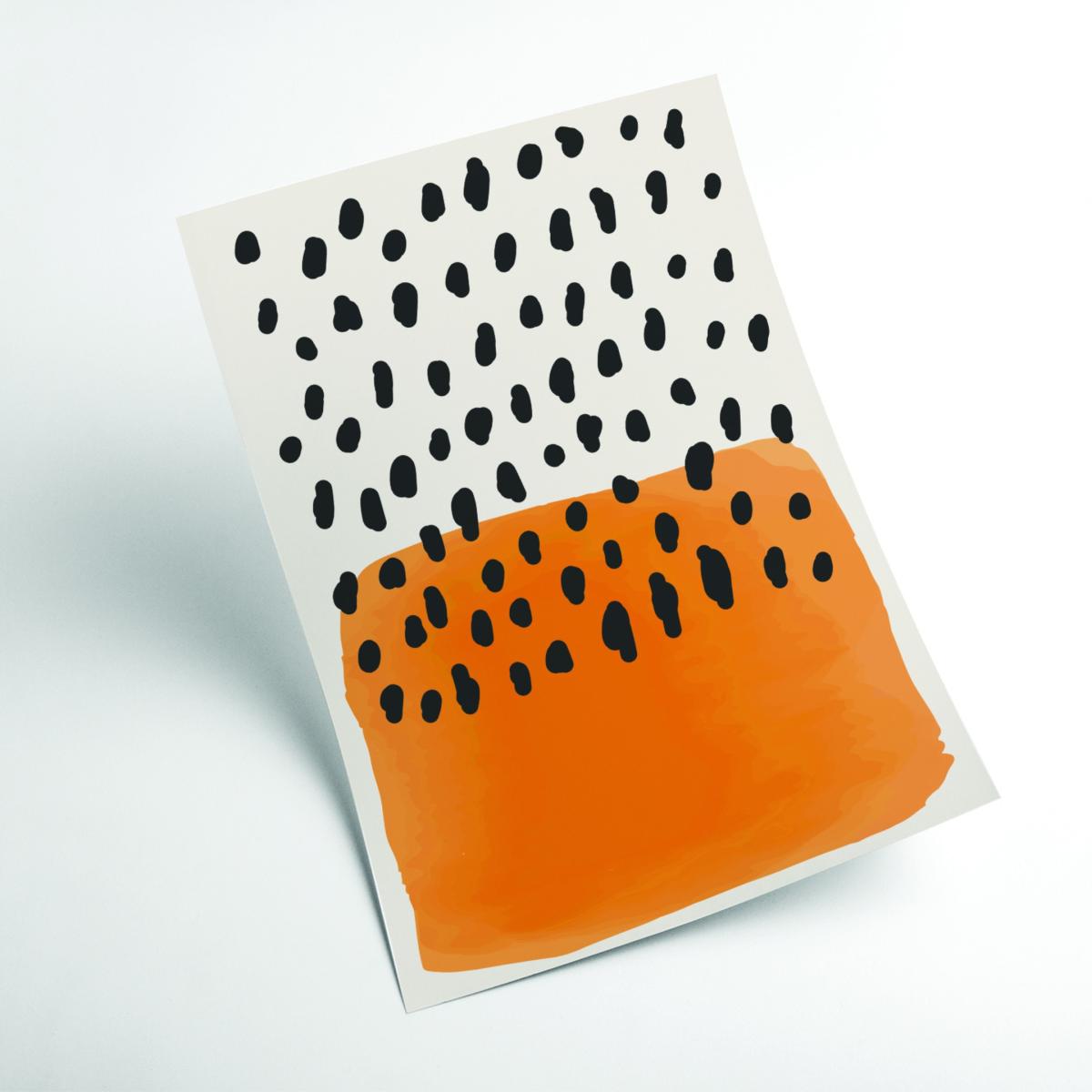 Yellow / Orange Minimal Watercolor Shapes 1 Large Stanley Print House – image 2