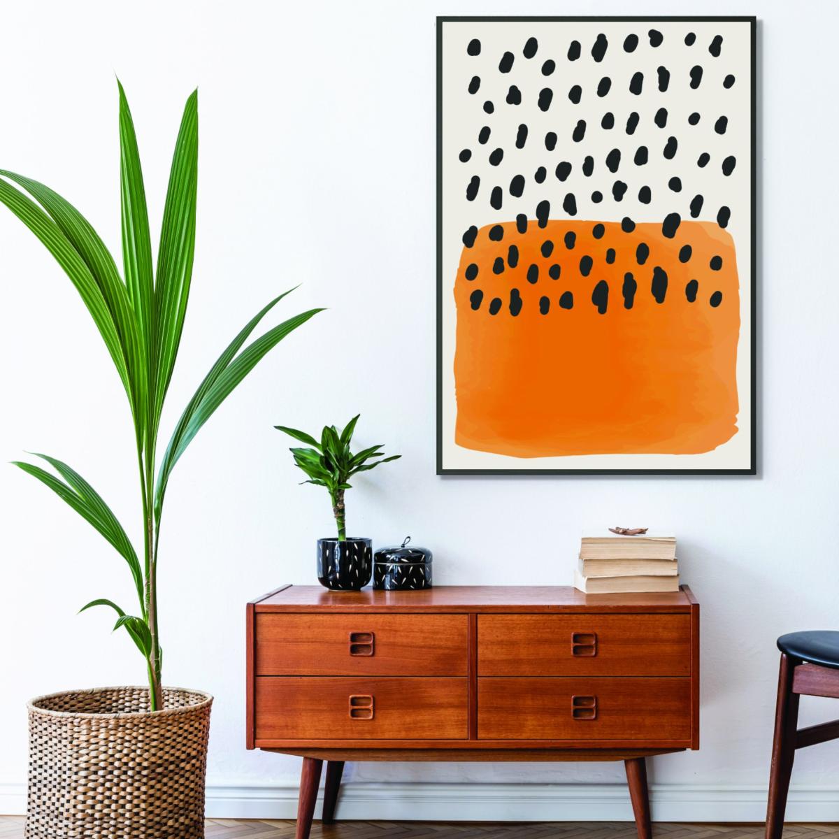 Yellow / Orange Minimal Watercolor Shapes 1 Large Stanley Print House – image 3