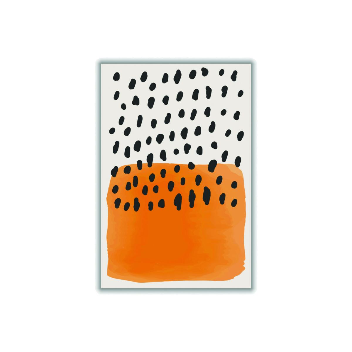 Yellow / Orange Minimal Watercolor Shapes 1 Large Stanley Print House – image 1