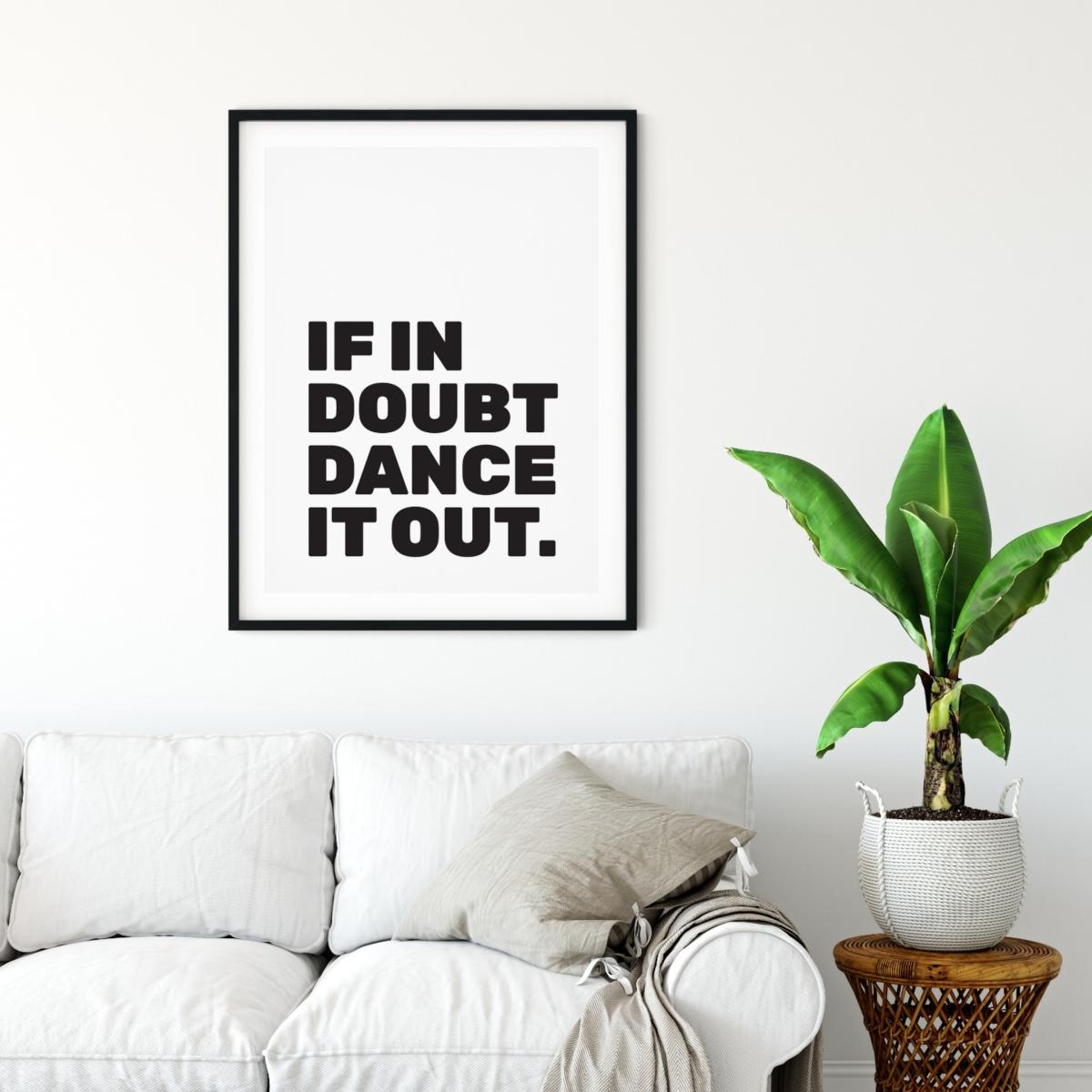 Black If In Doubt A3 297 X 420Mm The Native State – image 2