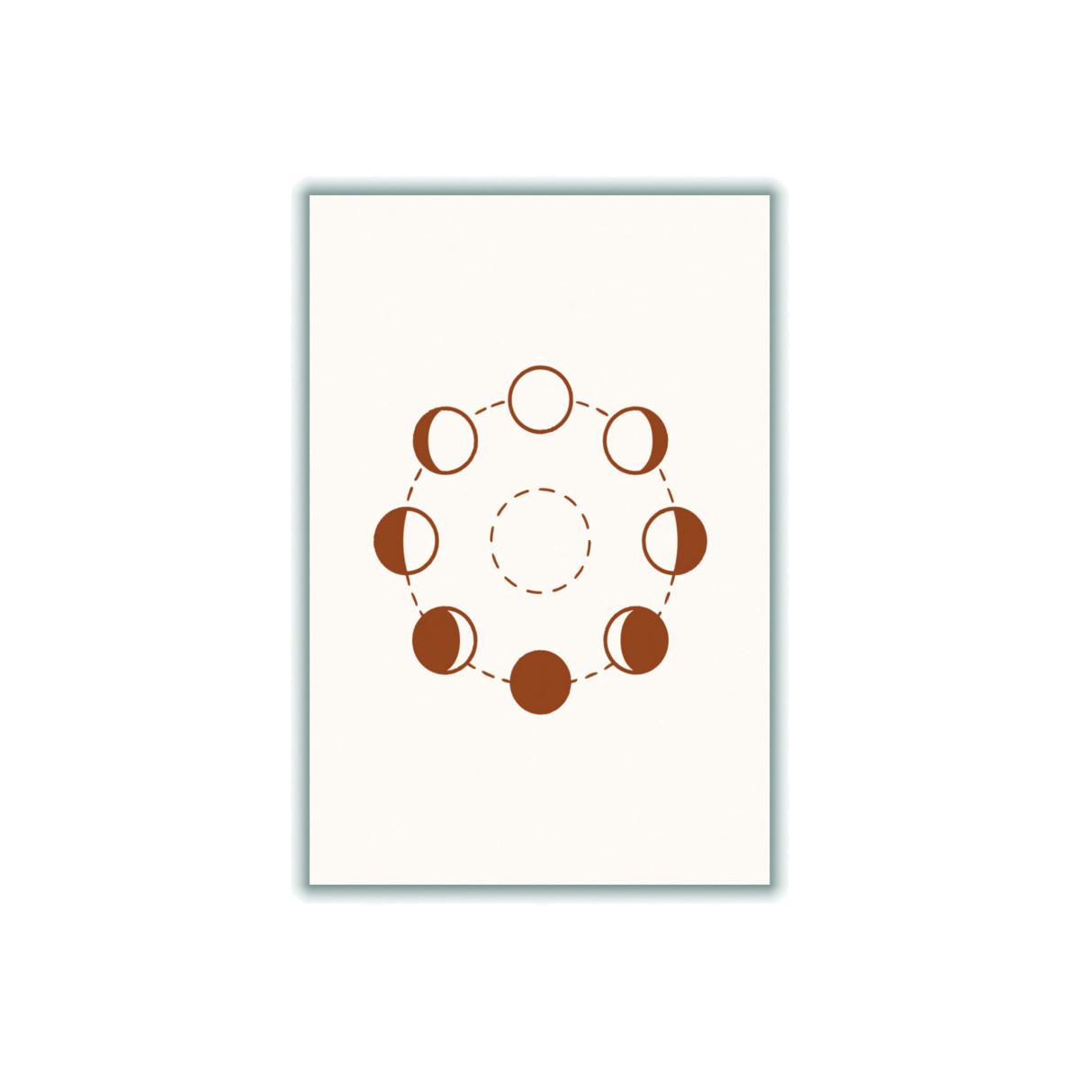 Brown Everything Goes In Cycles Xxs Stanley Print House – image 1