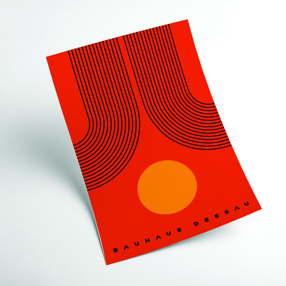 Yellow / Orange Bauhaus Design Iiiiii Medium Stanley Print House – image 2