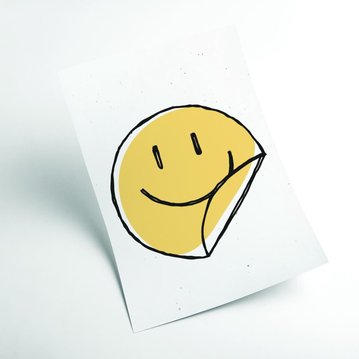 Yellow / Orange Good Vibes Only A2 420 X 594Mm Stanley Print House – image 2