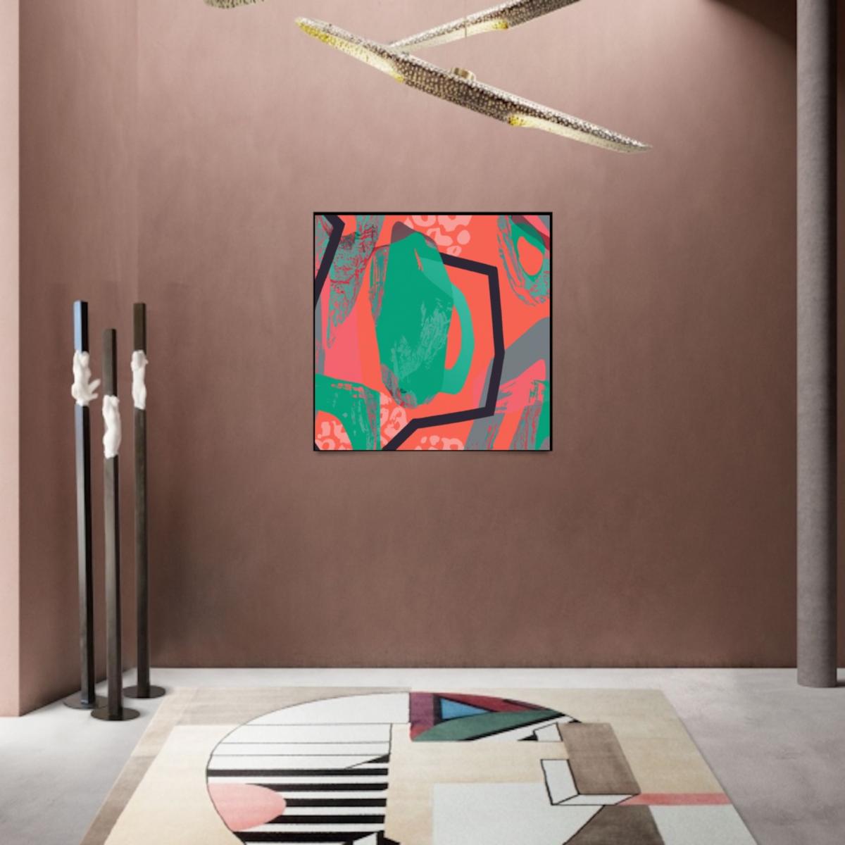 Chaotic Range - Multicolour A3 297 X 420Mm Volsew Paris – image 3