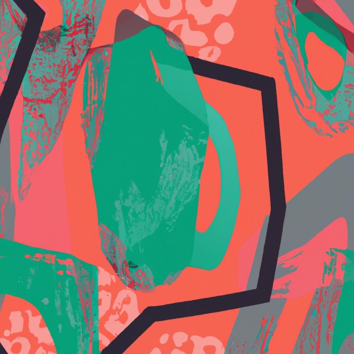Chaotic Range - Multicolour A3 297 X 420Mm Volsew Paris – image 1