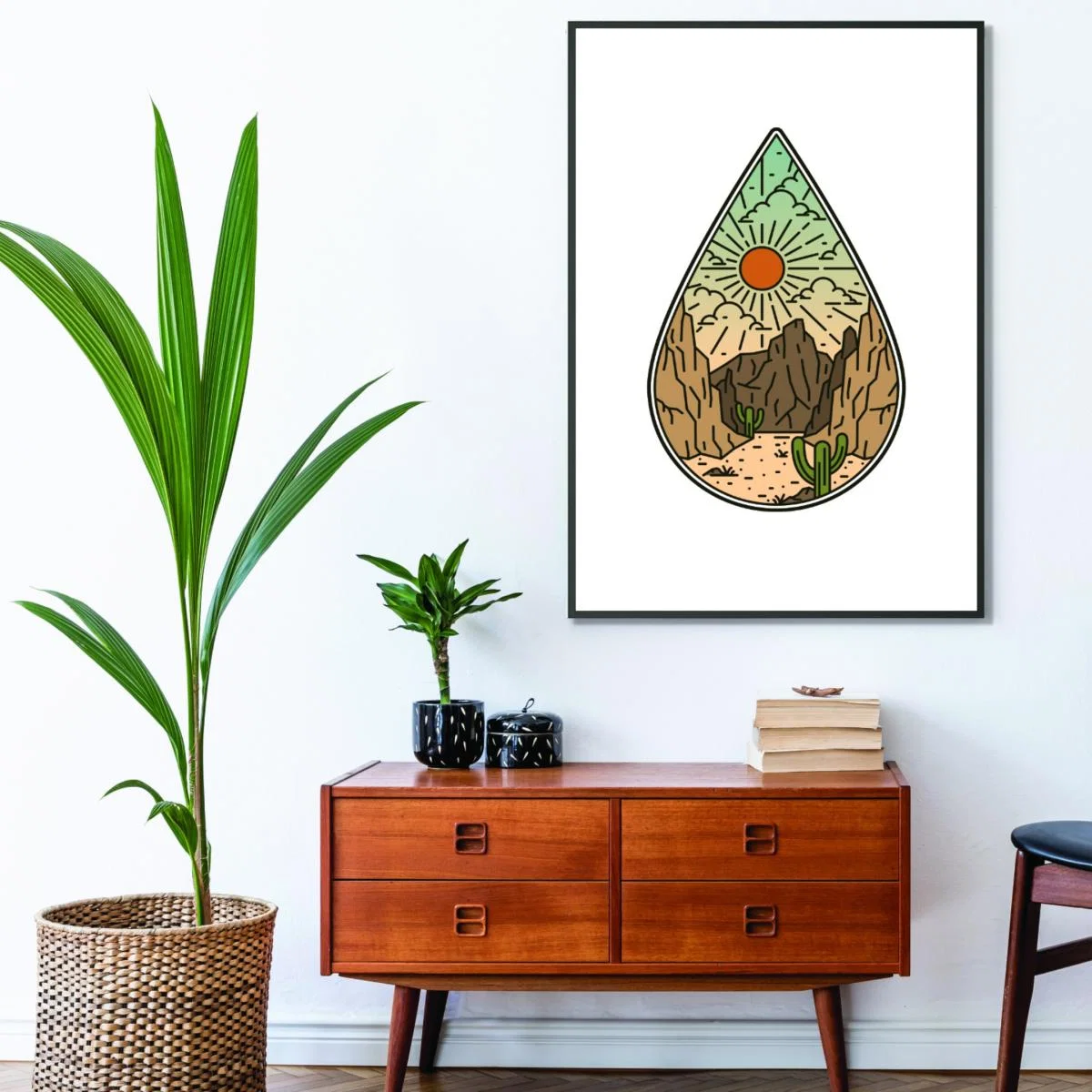 Brown Desert Vibes Ii Medium Stanley Print House – image 3