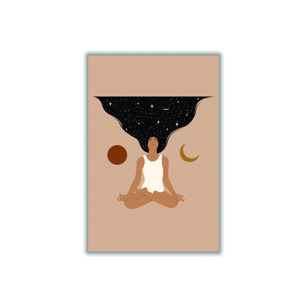 Brown State Of Bliss A2 420 X 594Mm Stanley Print House – image 1