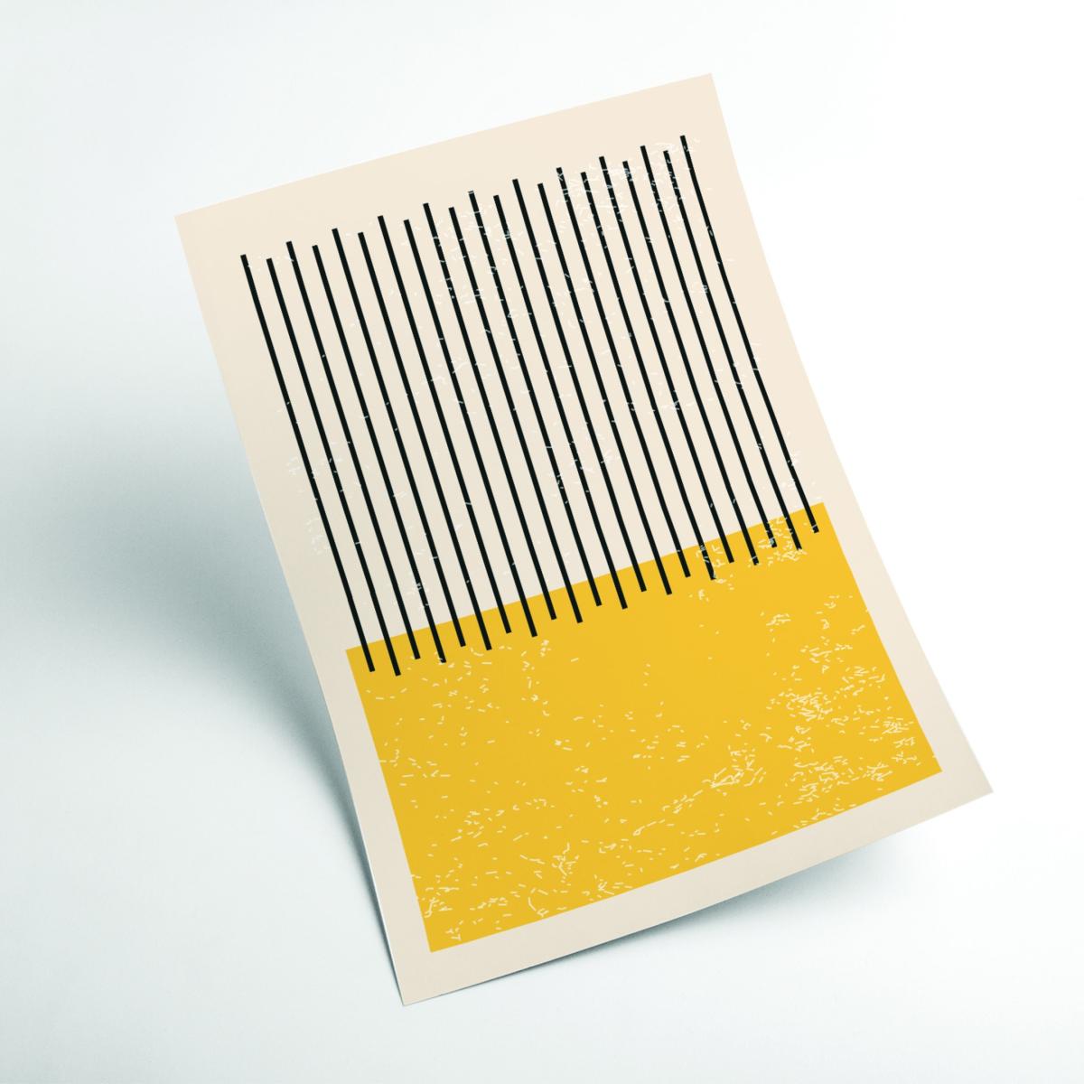 Yellow / Orange Minimal Colour Set #3 Medium Stanley Print House – image 2