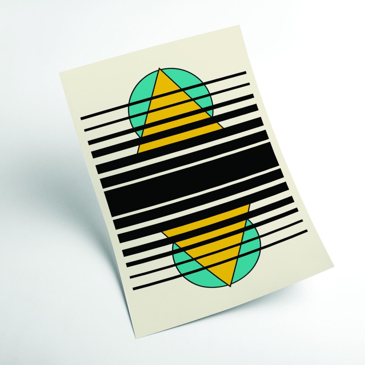 Geometric Suns. Iiii A2 420 X 594Mm Stanley Print House – image 2