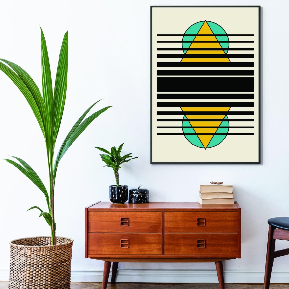 Geometric Suns. Iiii A2 420 X 594Mm Stanley Print House – image 3