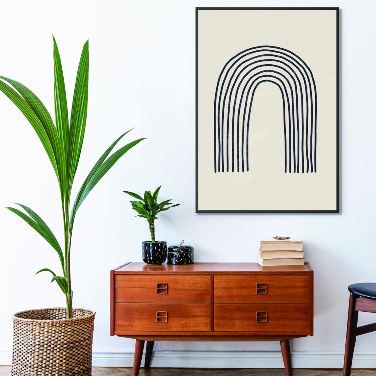 Black Boho Design #3 A1 594 X 841Mm Stanley Print House – image 3
