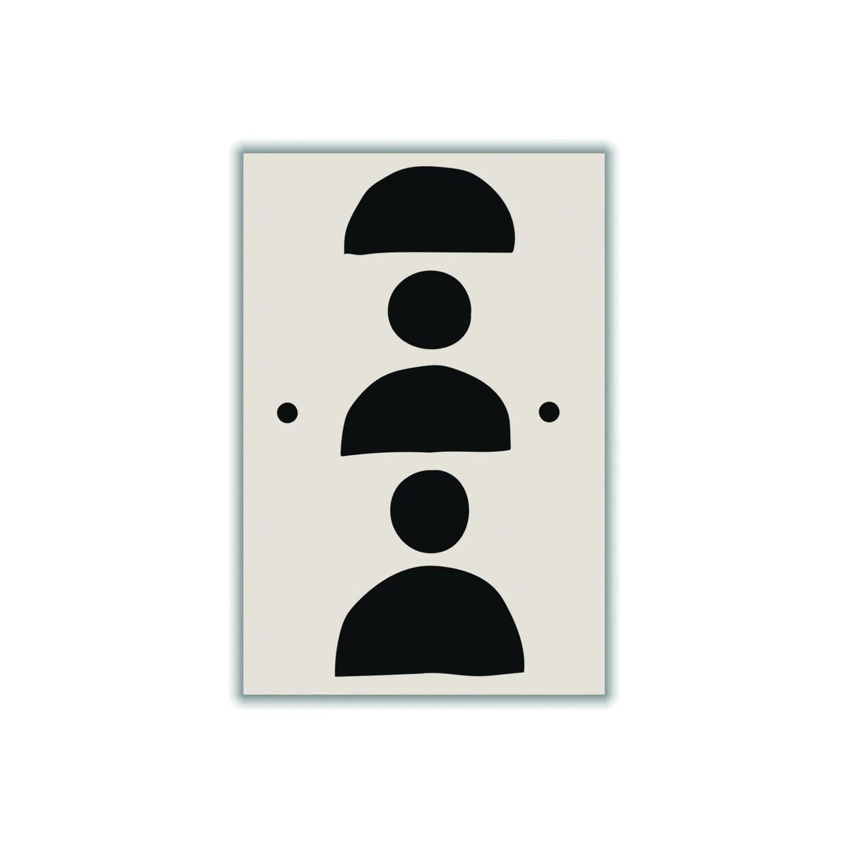 Minimal Black Expression #4 Extra Small Stanley Print House – image 1