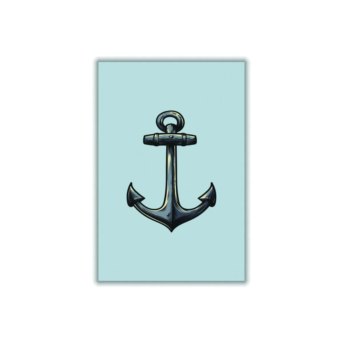 Grey Ship's Anchor Xxs Stanley Print House – image 1
