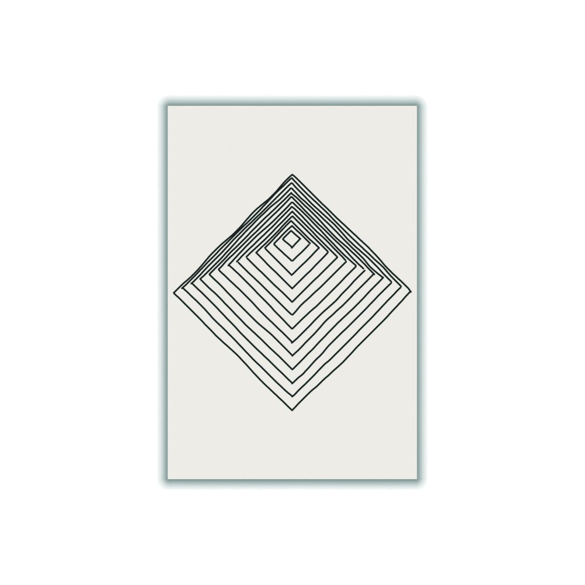 Grey Imperfect Lines #2 A1 594 X 841Mm Stanley Print House – image 1