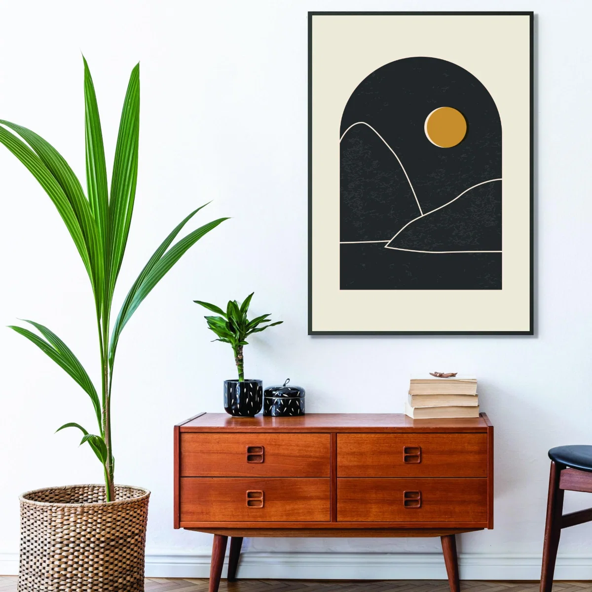 Black The View From Here #4 A3 297 X 420Mm Stanley Print House – image 3