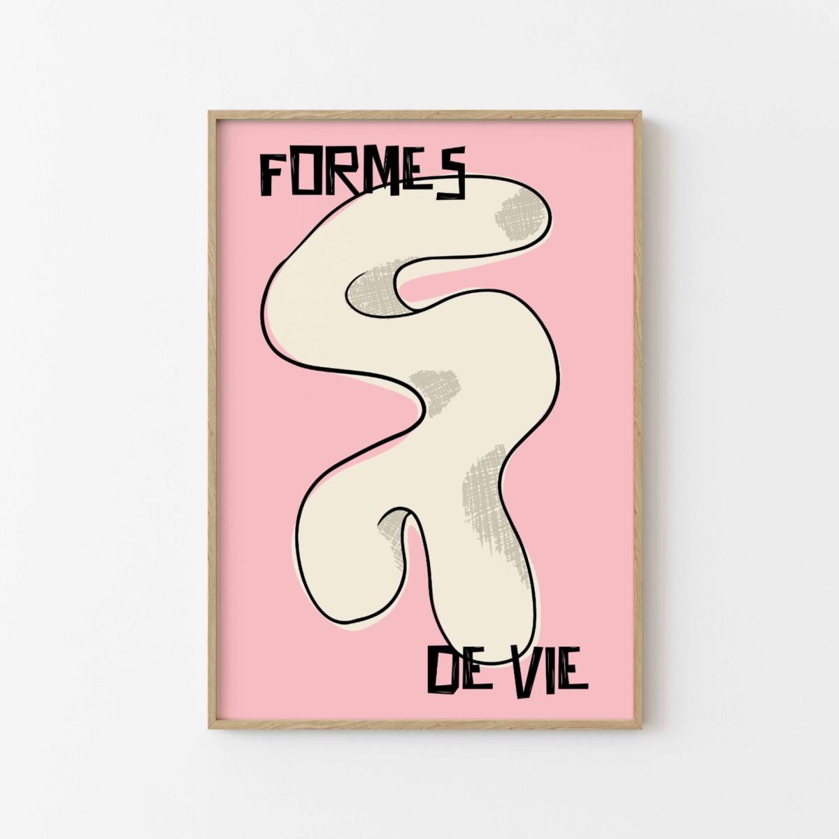 Pink / Purple Formes De Vie Print Sofe Store – image 3