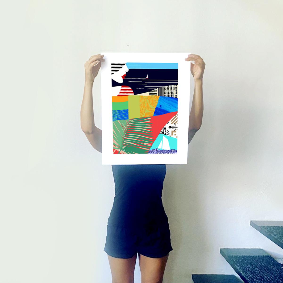 Seaside Living Travel Vibes Art Print Awol – image 2
