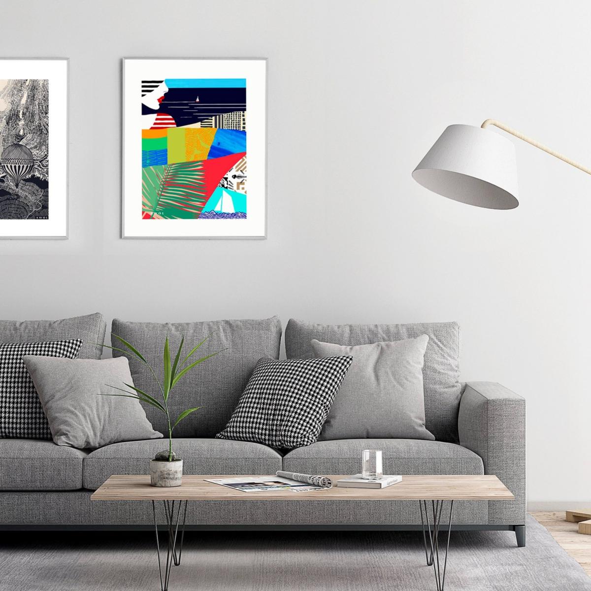 Seaside Living Travel Vibes Art Print Awol – image 5