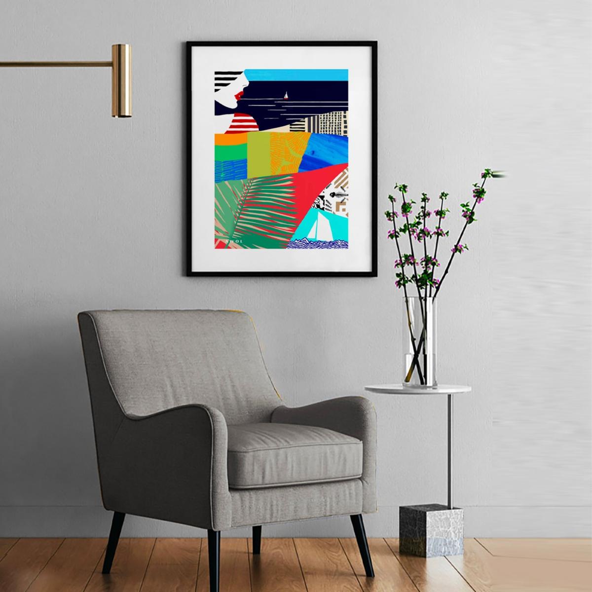 Seaside Living Travel Vibes Art Print Awol – image 7