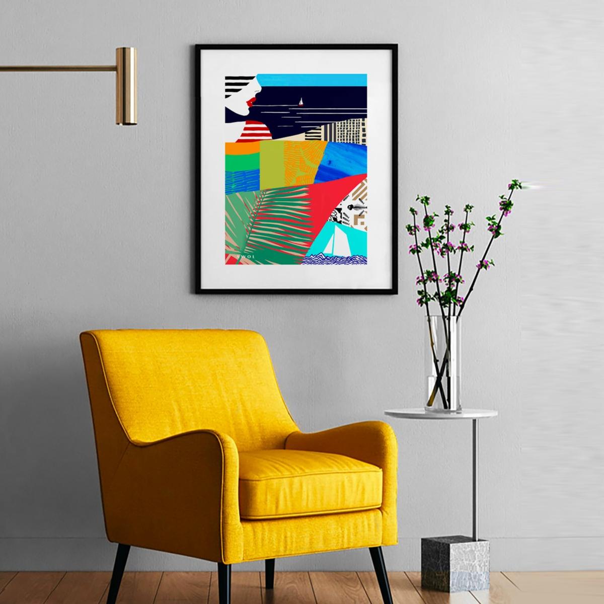 Seaside Living Travel Vibes Art Print Awol – image 9
