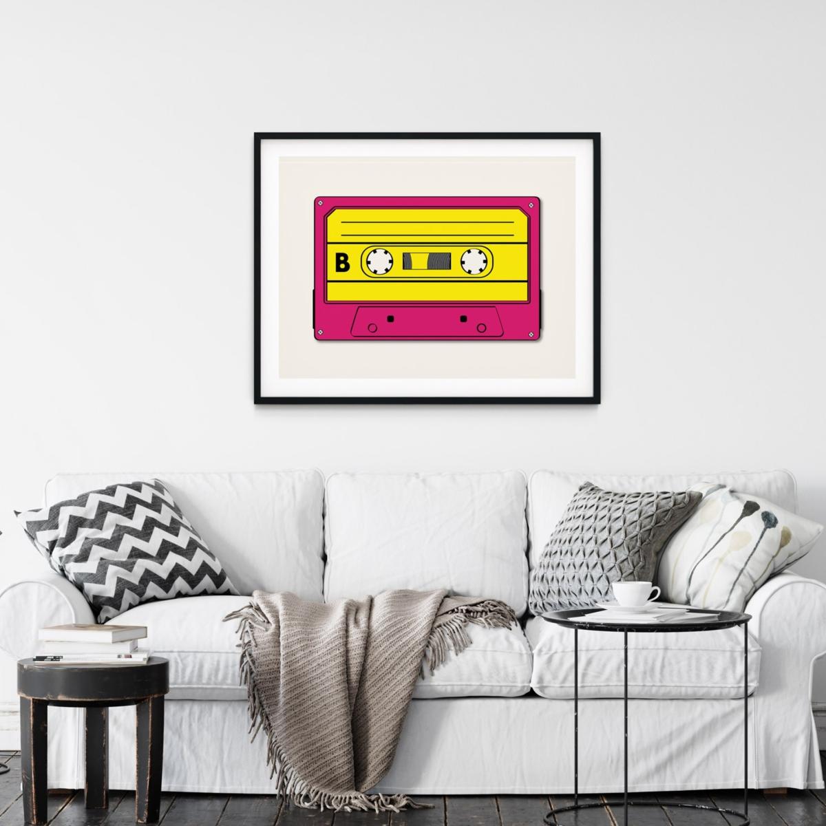 Pink / Purple B-Side A3 297 X 420Mm The Native State – image 2