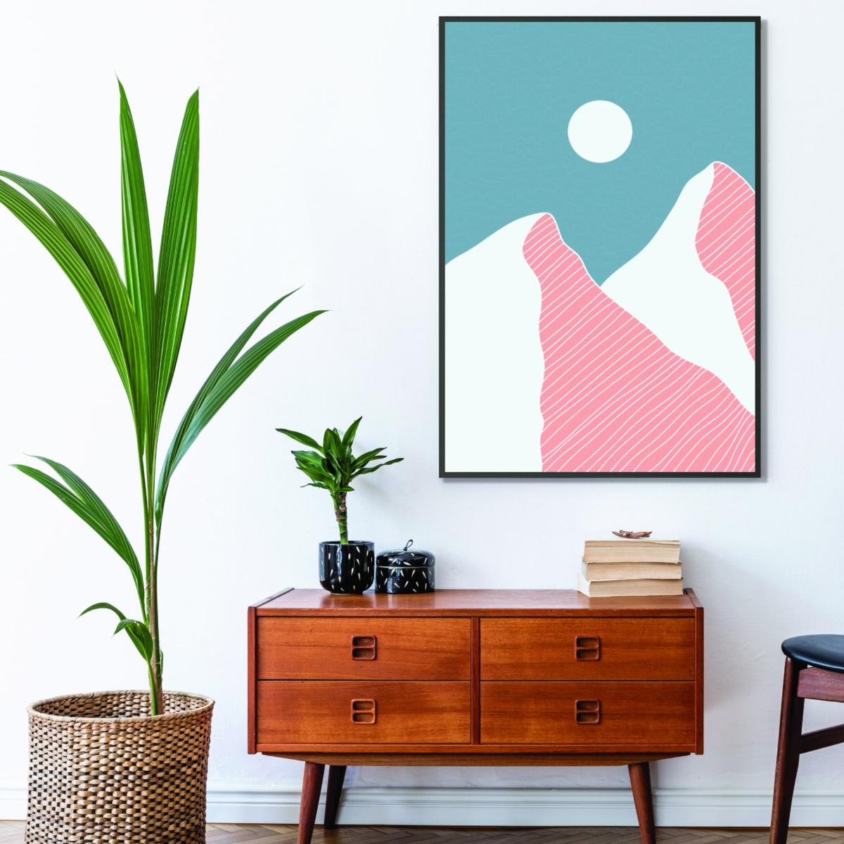Minimal Alpenglow #3 A4 210 X 297Mm Stanley Print House – image 3
