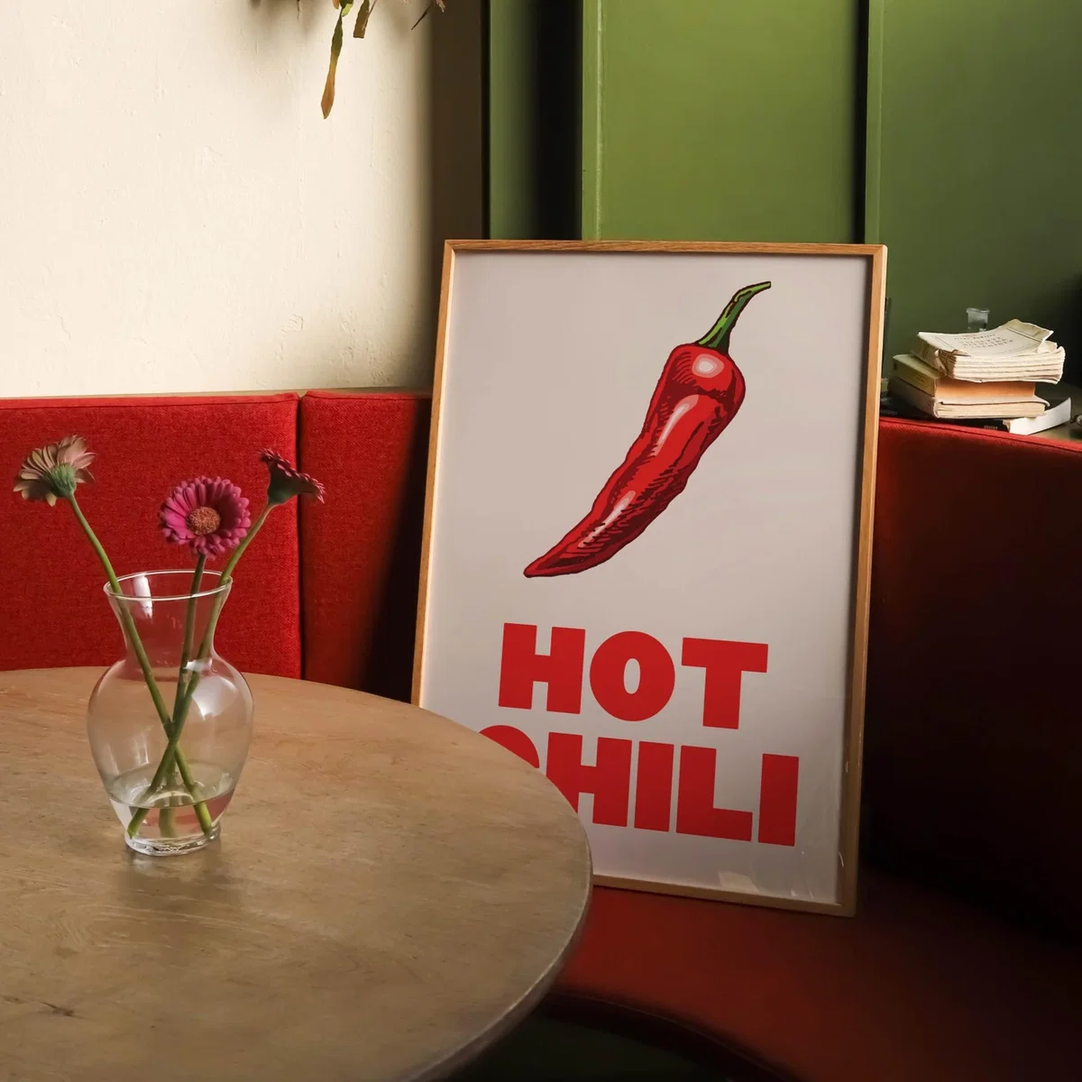 Red / Neutrals A3 Hot Chili Print Sofe Store – image 2