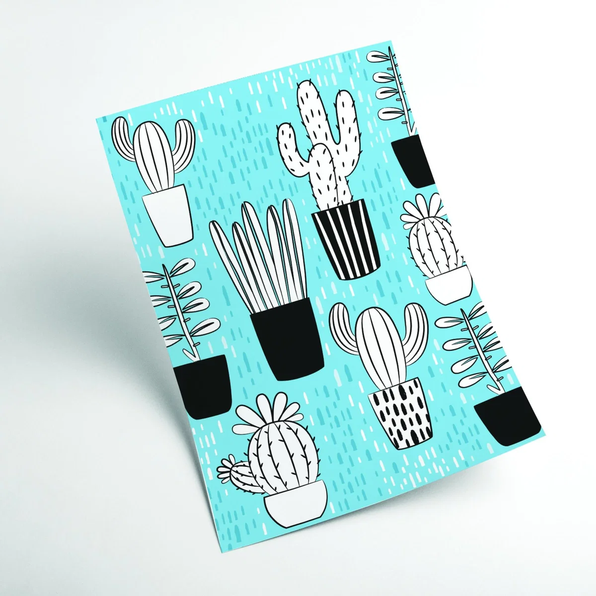 Blue Cactus Vibes #1 Extra Small Stanley Print House – image 2
