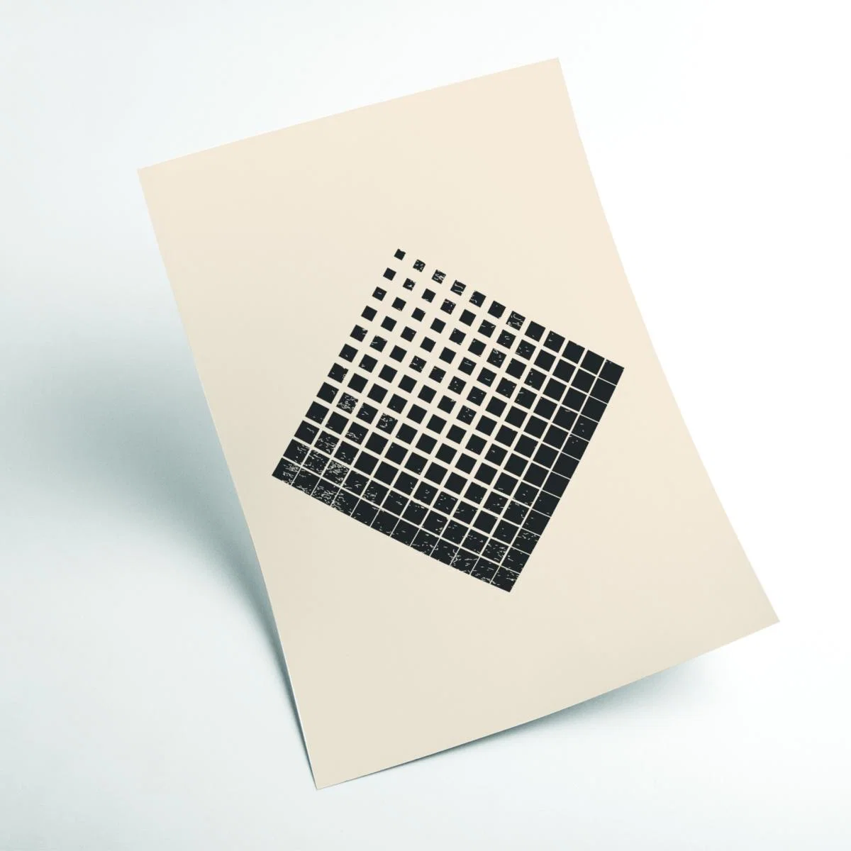 Black Minimal Halftone Shapes #3 A3 297 X 420Mm Stanley Print House – image 2